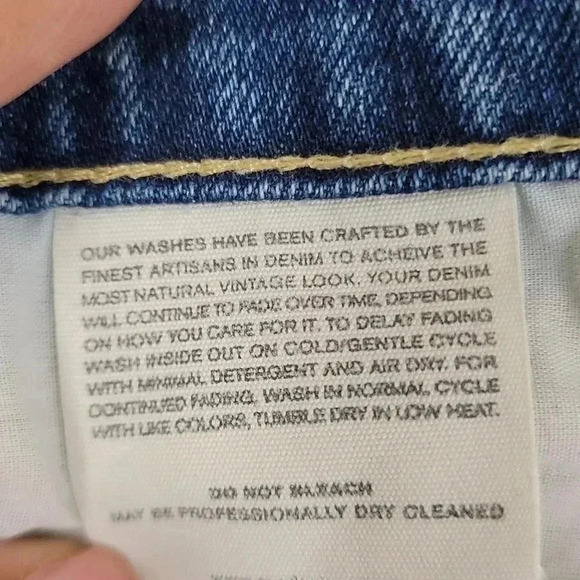  Eve Denim The Silver Bullet Denim Straight Jeans - Picture 13 of 14